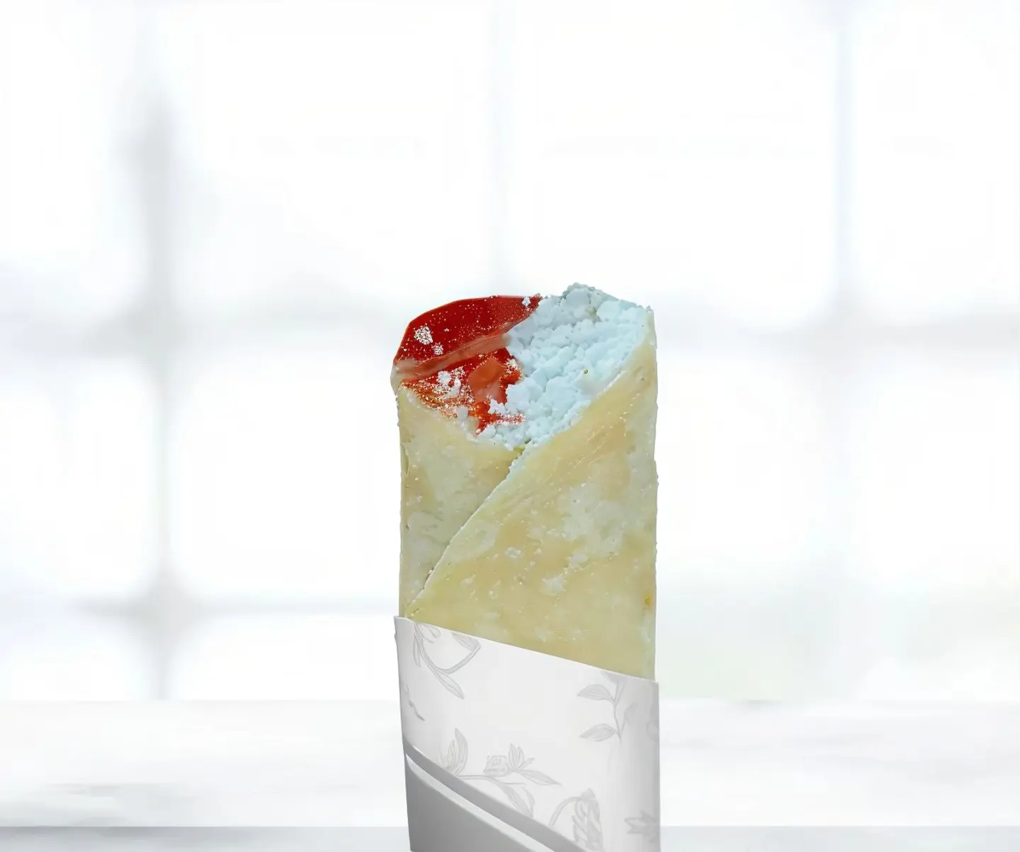 Feta Cheese Sandwich With Jam