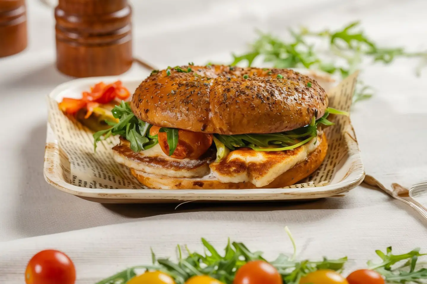 Hallomi Bagel