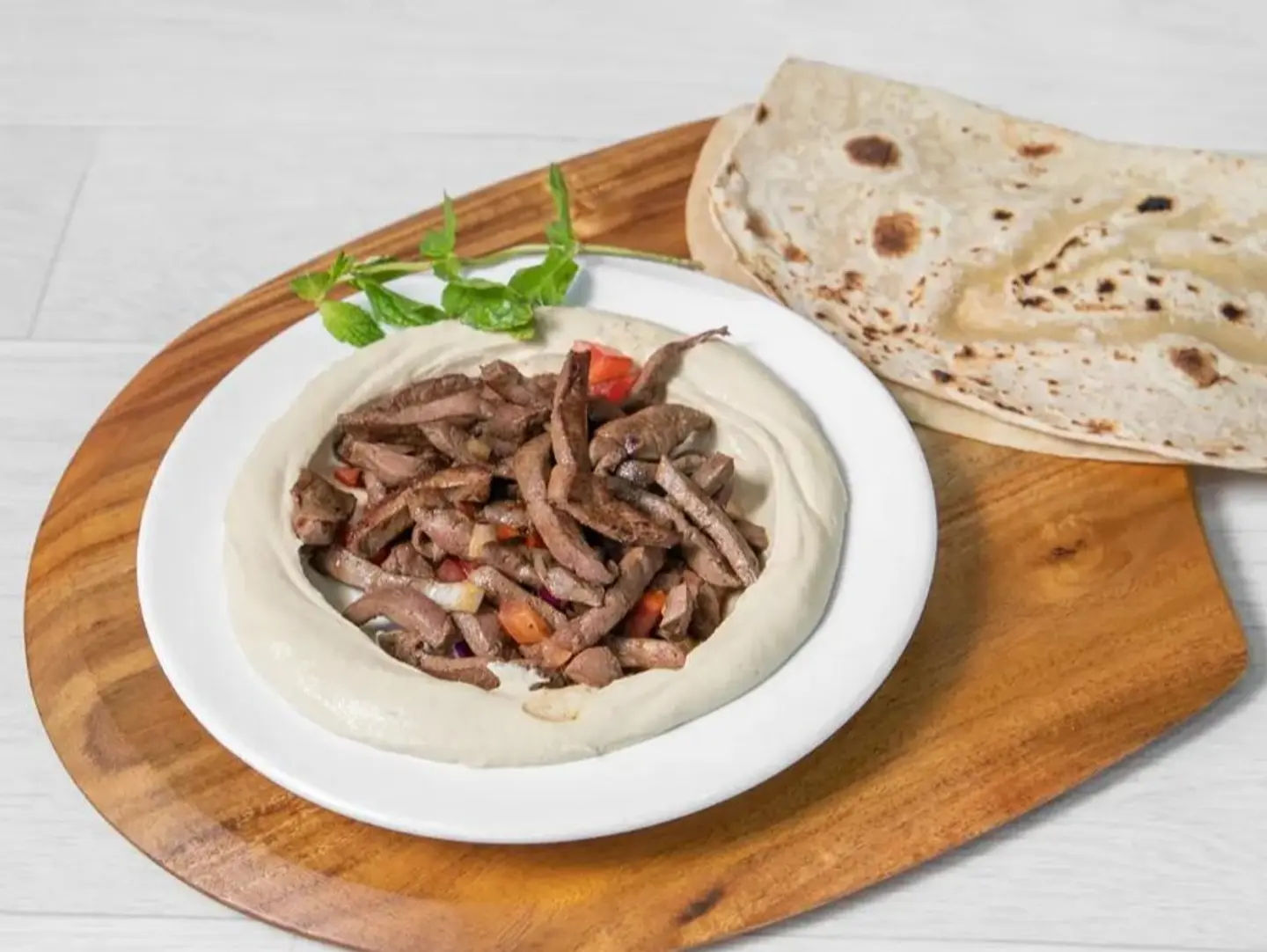 Fresh Lamb Liver Hummus