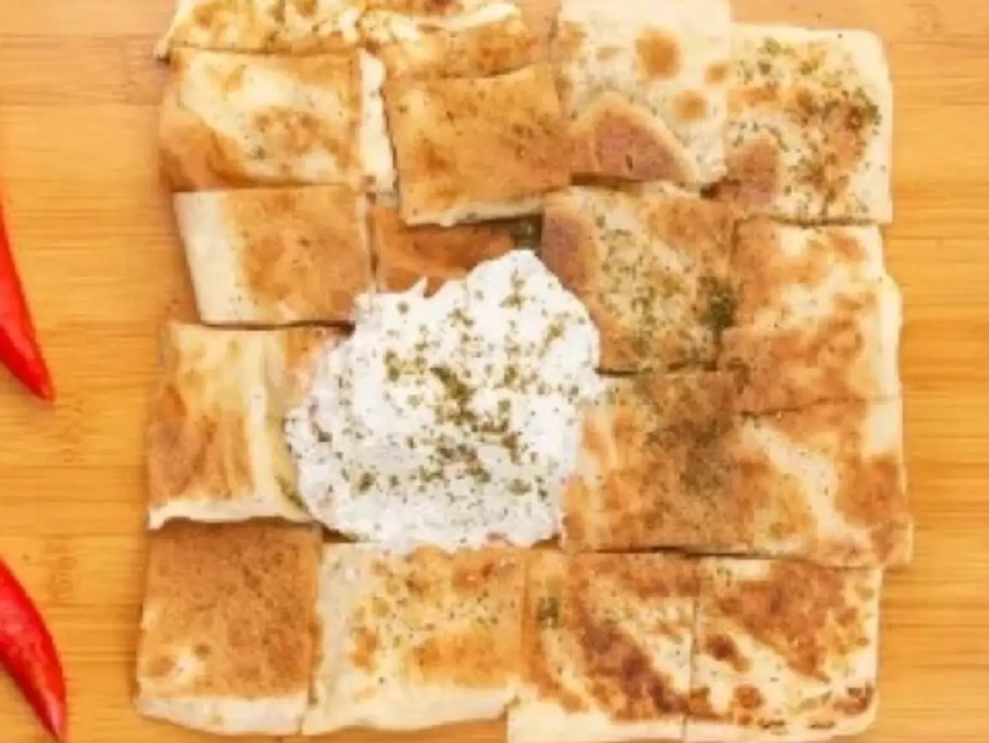 Labneh And Za'atar Mutabbaq
