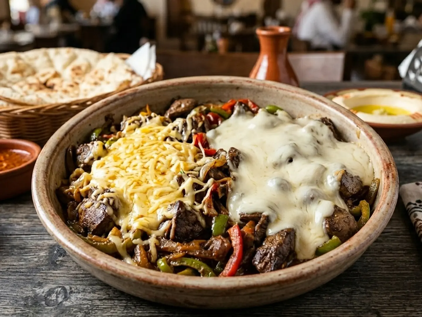 Fresh Lamb Liver With Two Cheeses