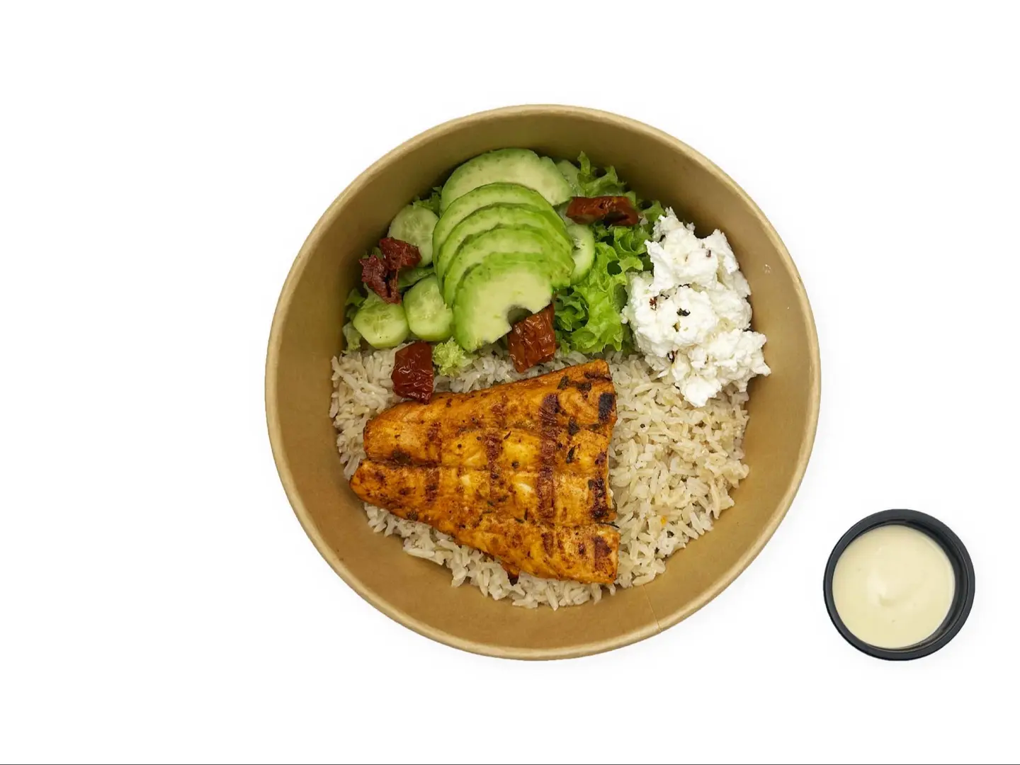 رز مع سالمون