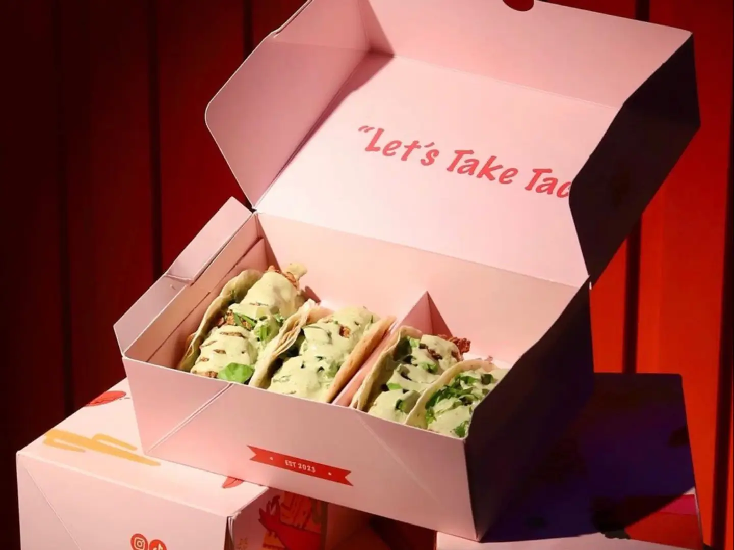 تاكو مقلي بالدجاج