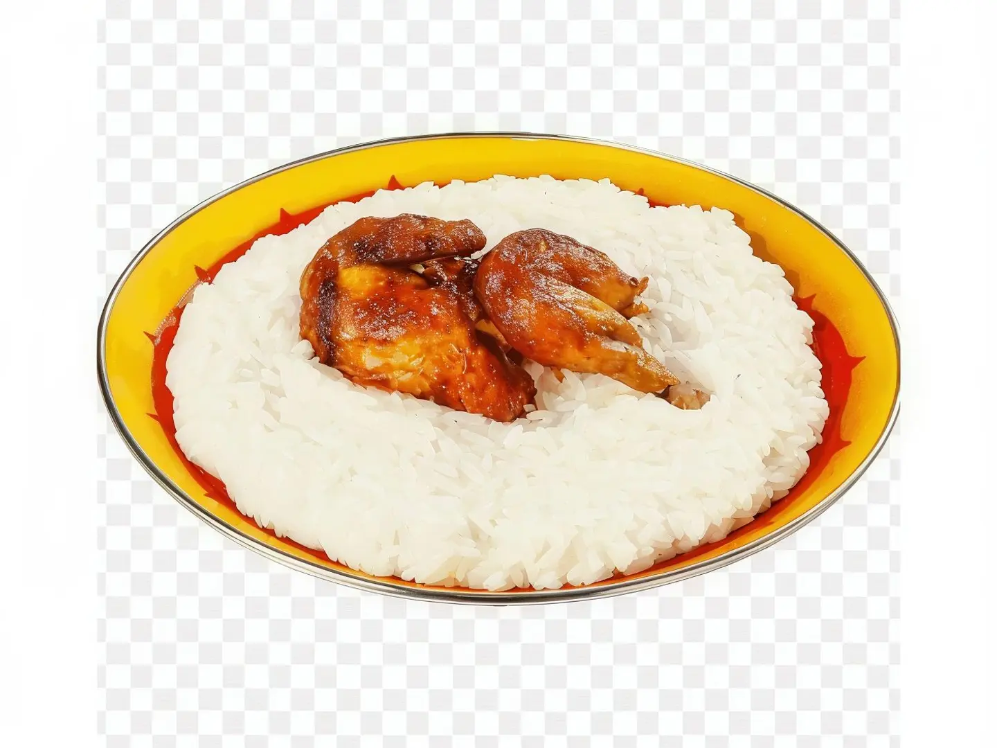 Quarter Kabsa White Rice