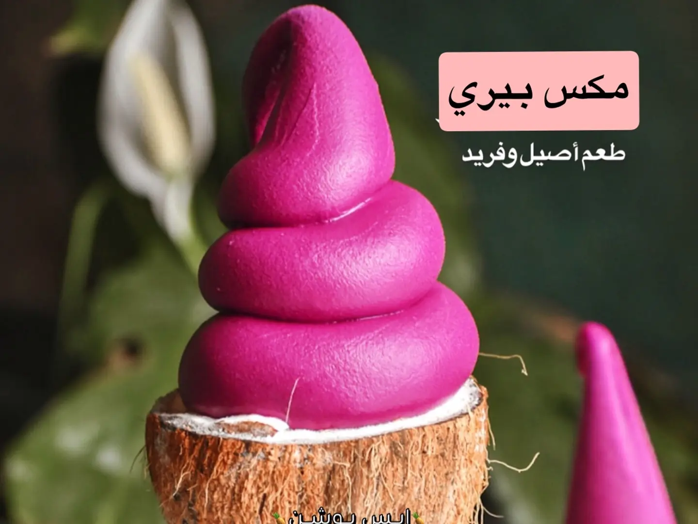 ايسكريم توت مكس مع الاناناس اكثر مبيعآ