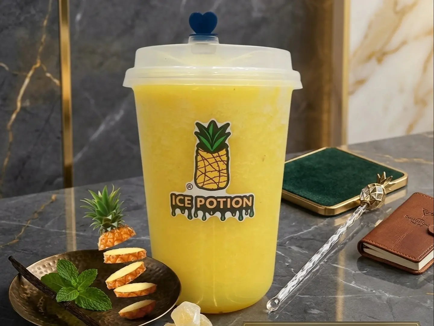 Natural Pineapple And Juice