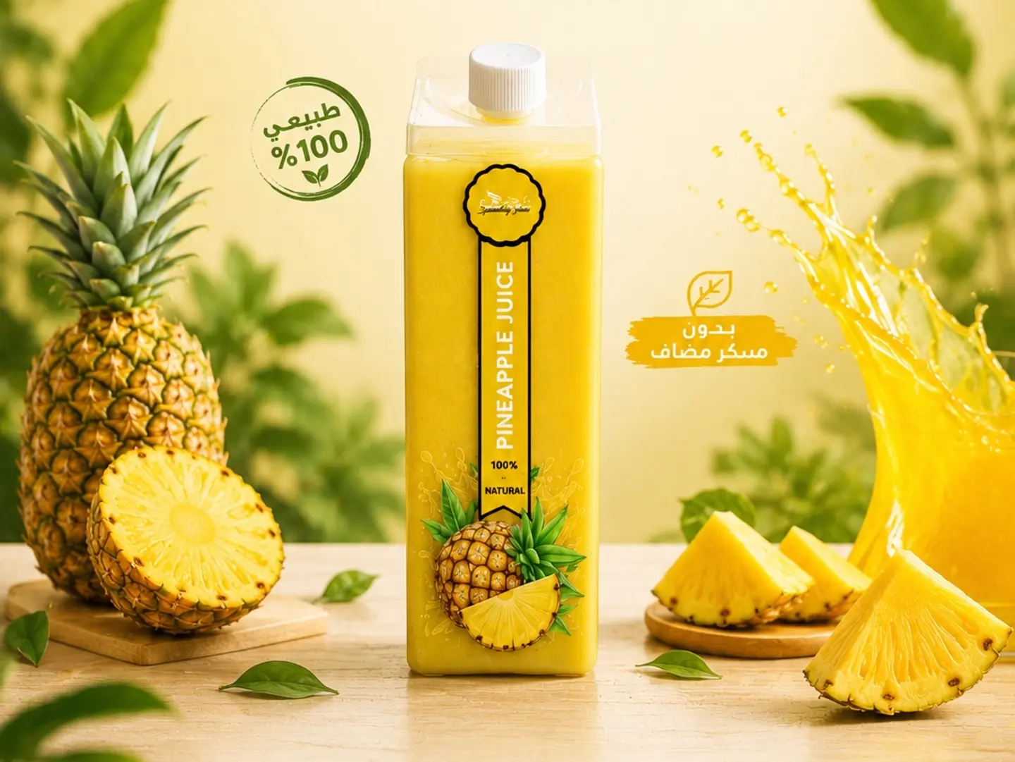 Natural Pineapple Gallon Juice