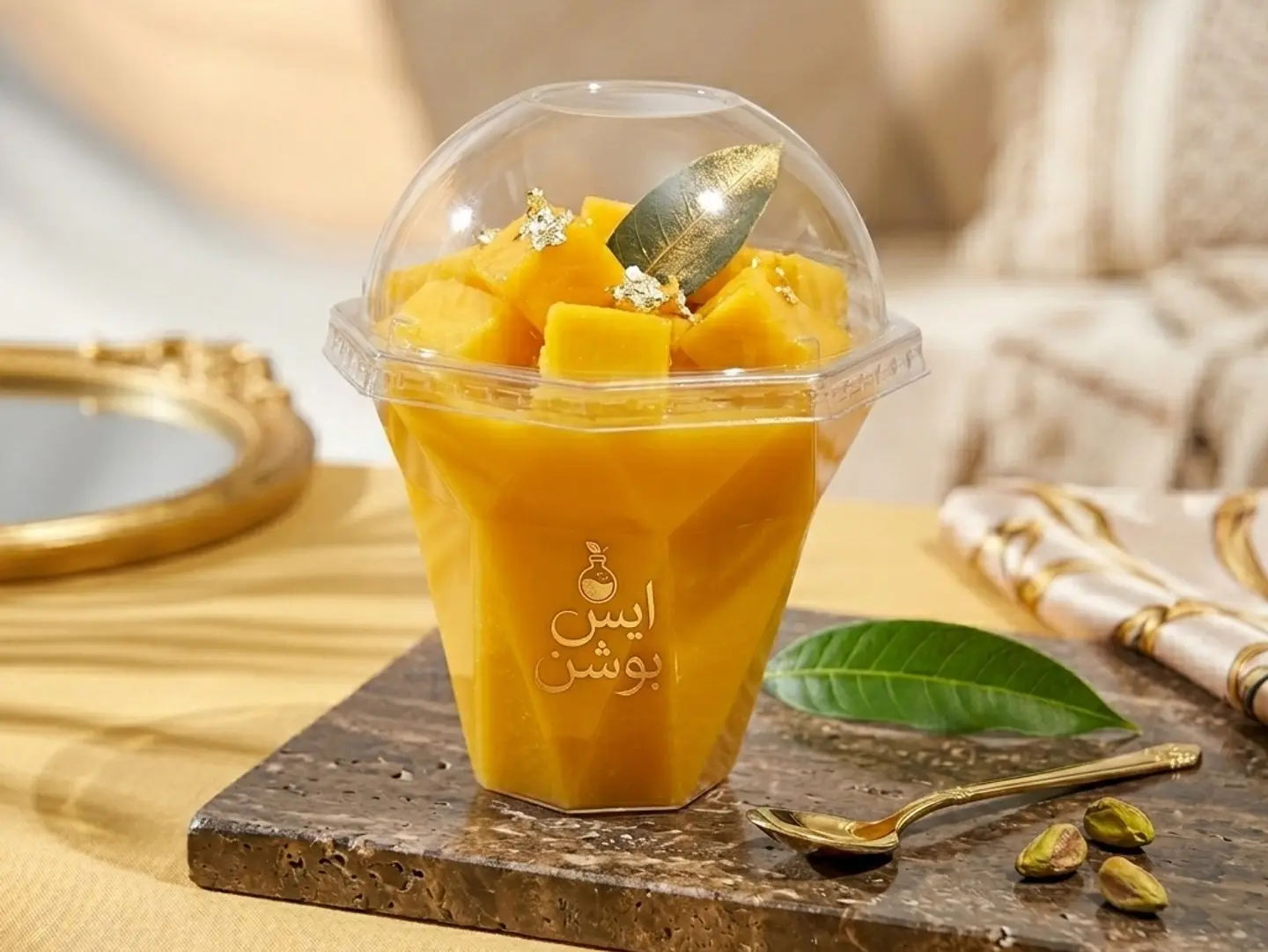 Mango Juice With Mango Pieces