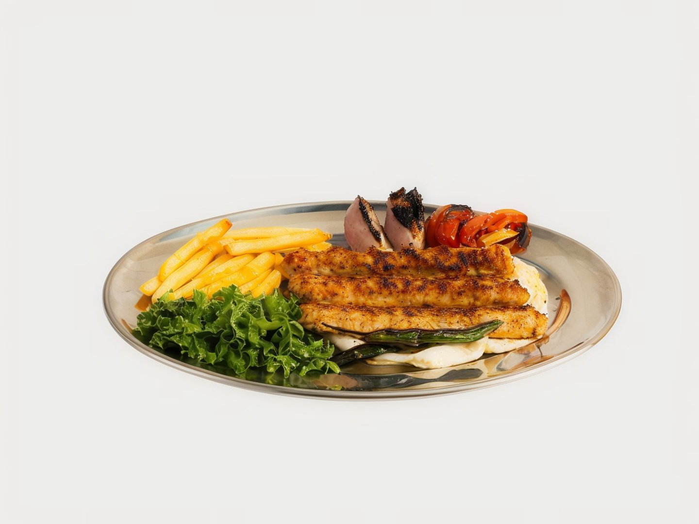 صحن كباب دجاج