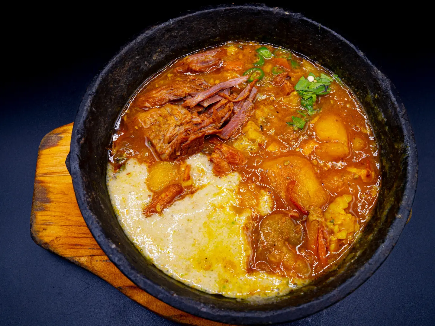 Sana'ani Saltah With Meat