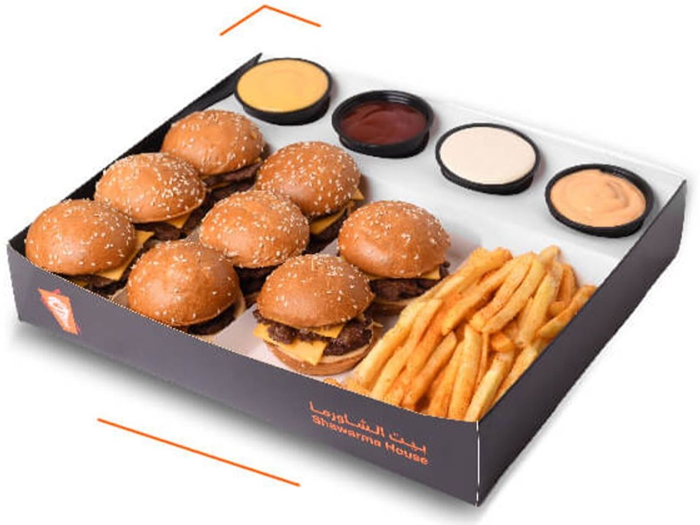 Shawarma Burger 8 Pcs