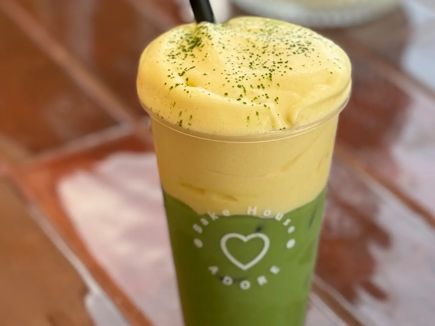 Matcha Mango Ice