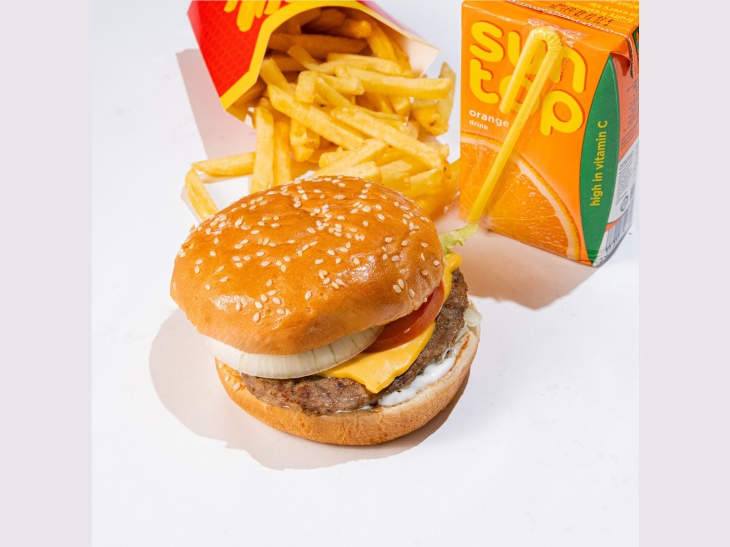 Max Beef Burger Meal
