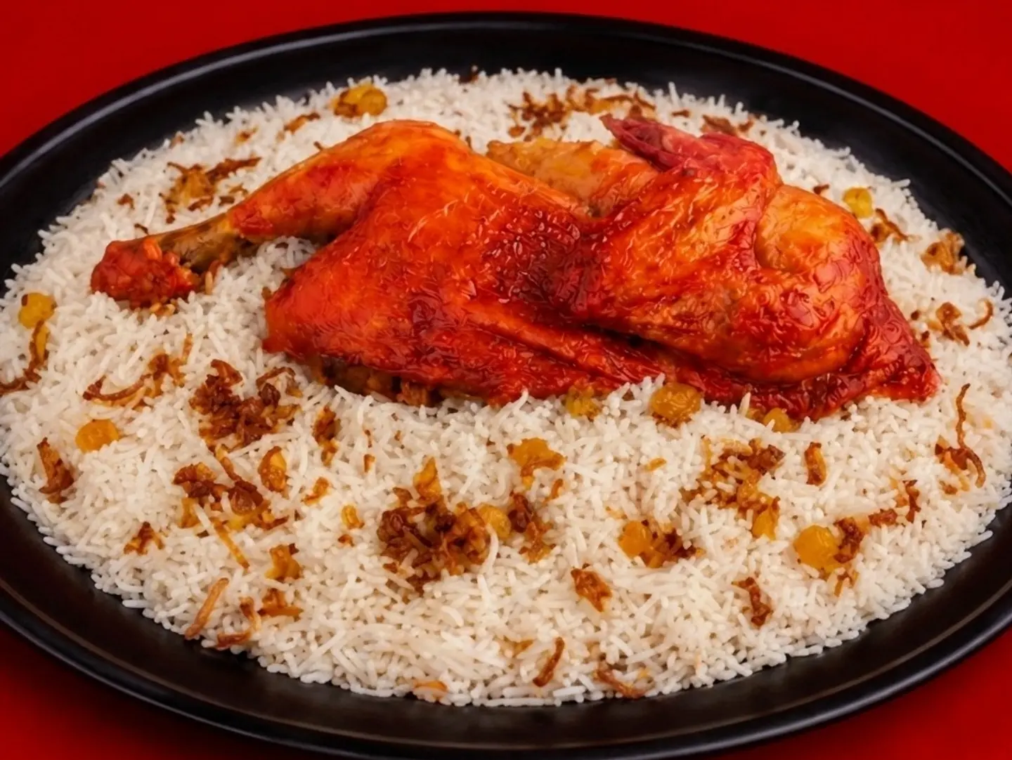 Whole Mandi Chicken With Rice