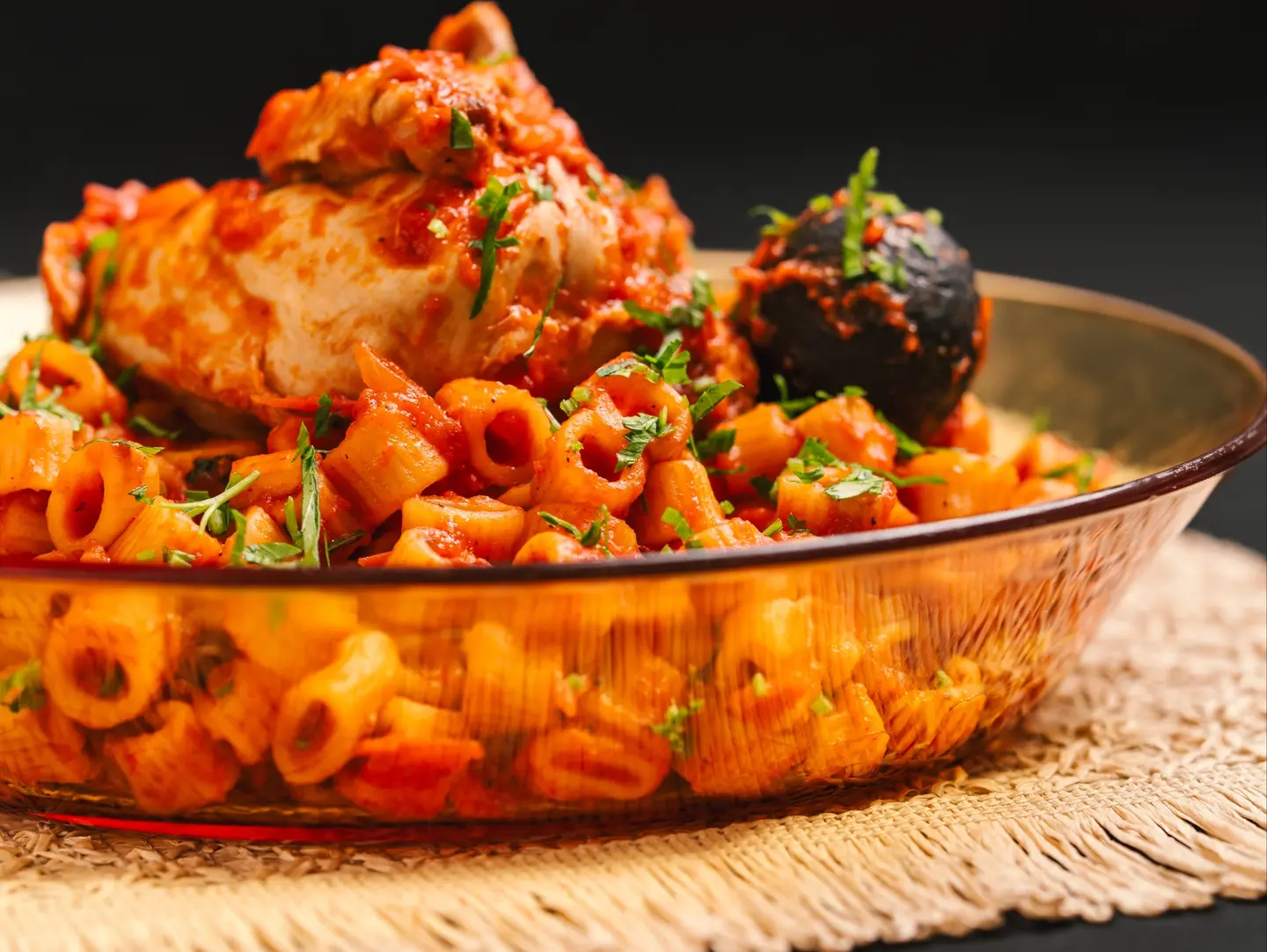 Red Chicken Pasta
