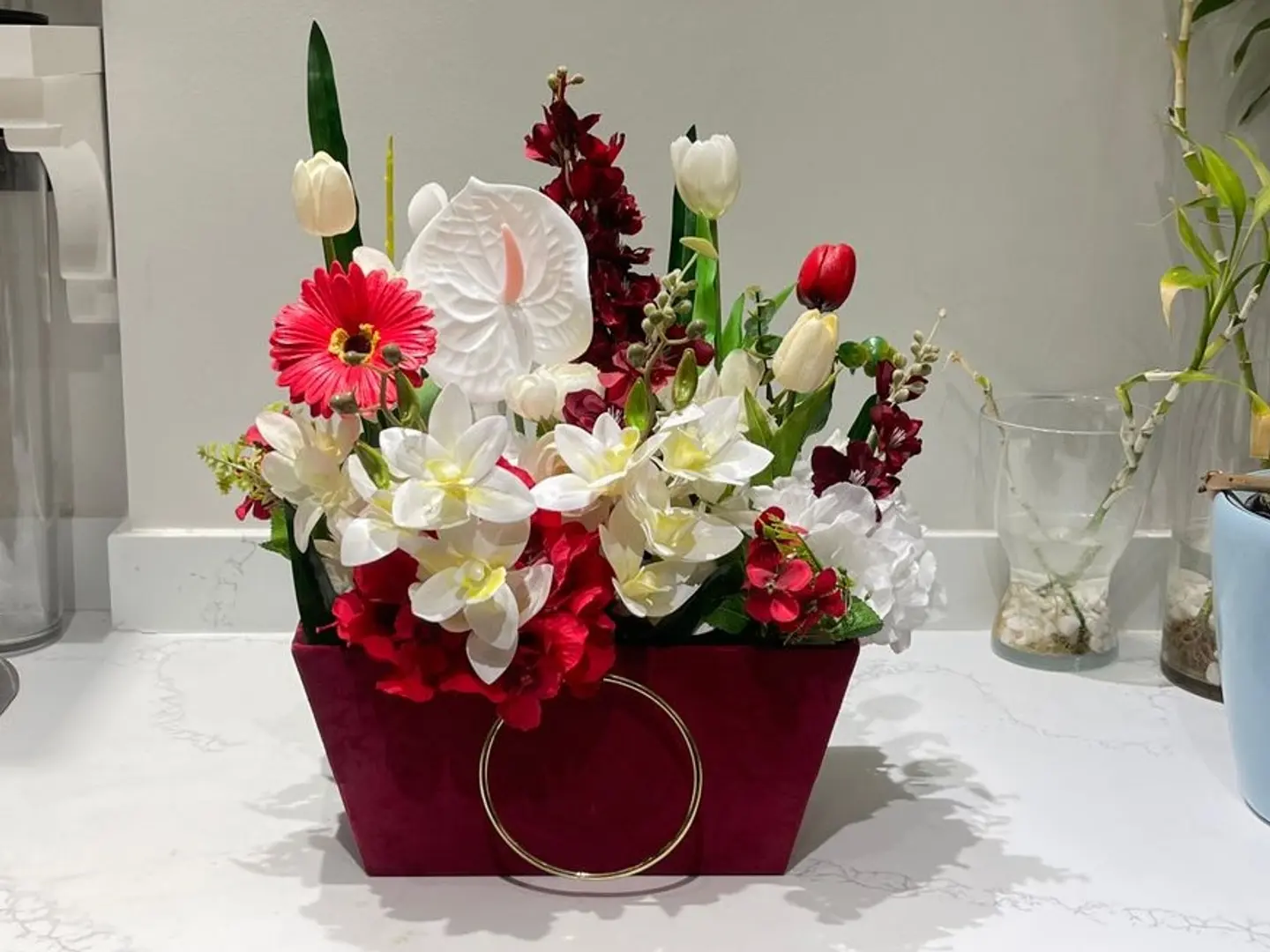 زهور صناعية ٦