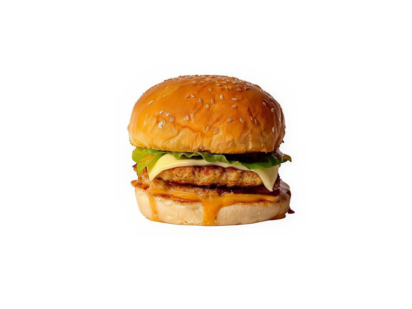 Double Chicken Burger