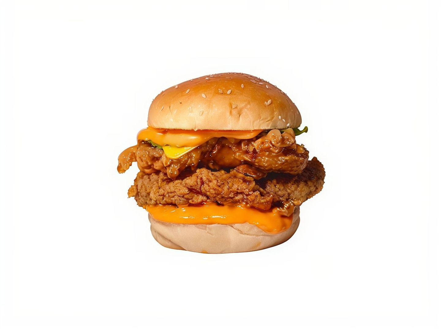 Double Crispy Burger