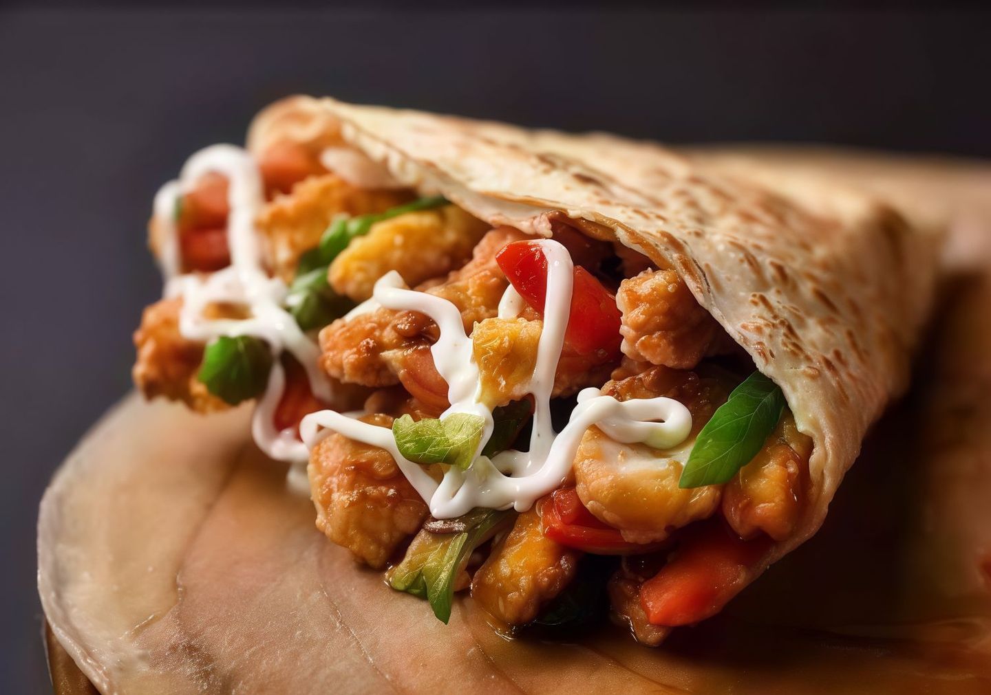 Chicken Strips Crepe