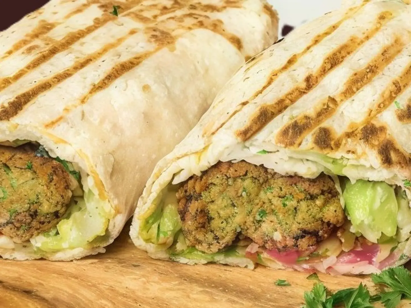 Flafel Shamiah With Saj Bread