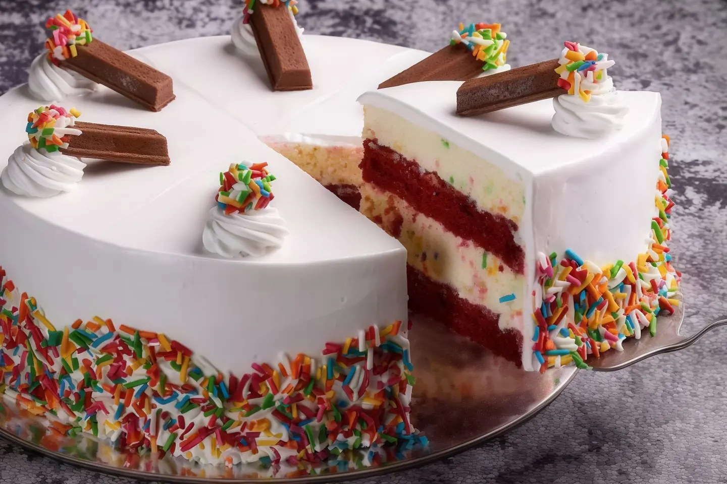 Cake Batter Confetti™   - Slice 250 Gm