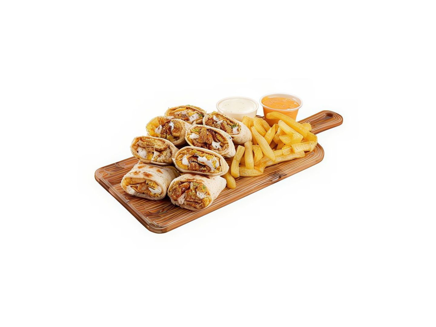 Arabic Chicken Shawarma Plate