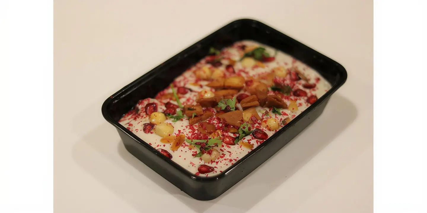 Small Plate Grape Leaves Fatteh
