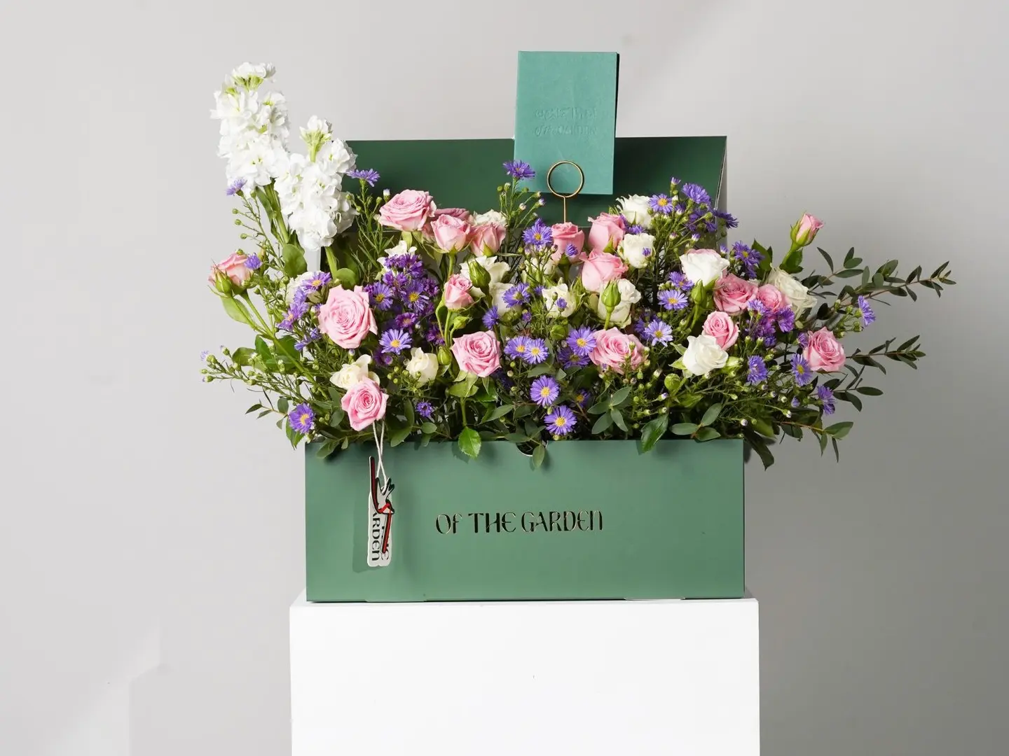 بوكس أنسام الزهور بينك