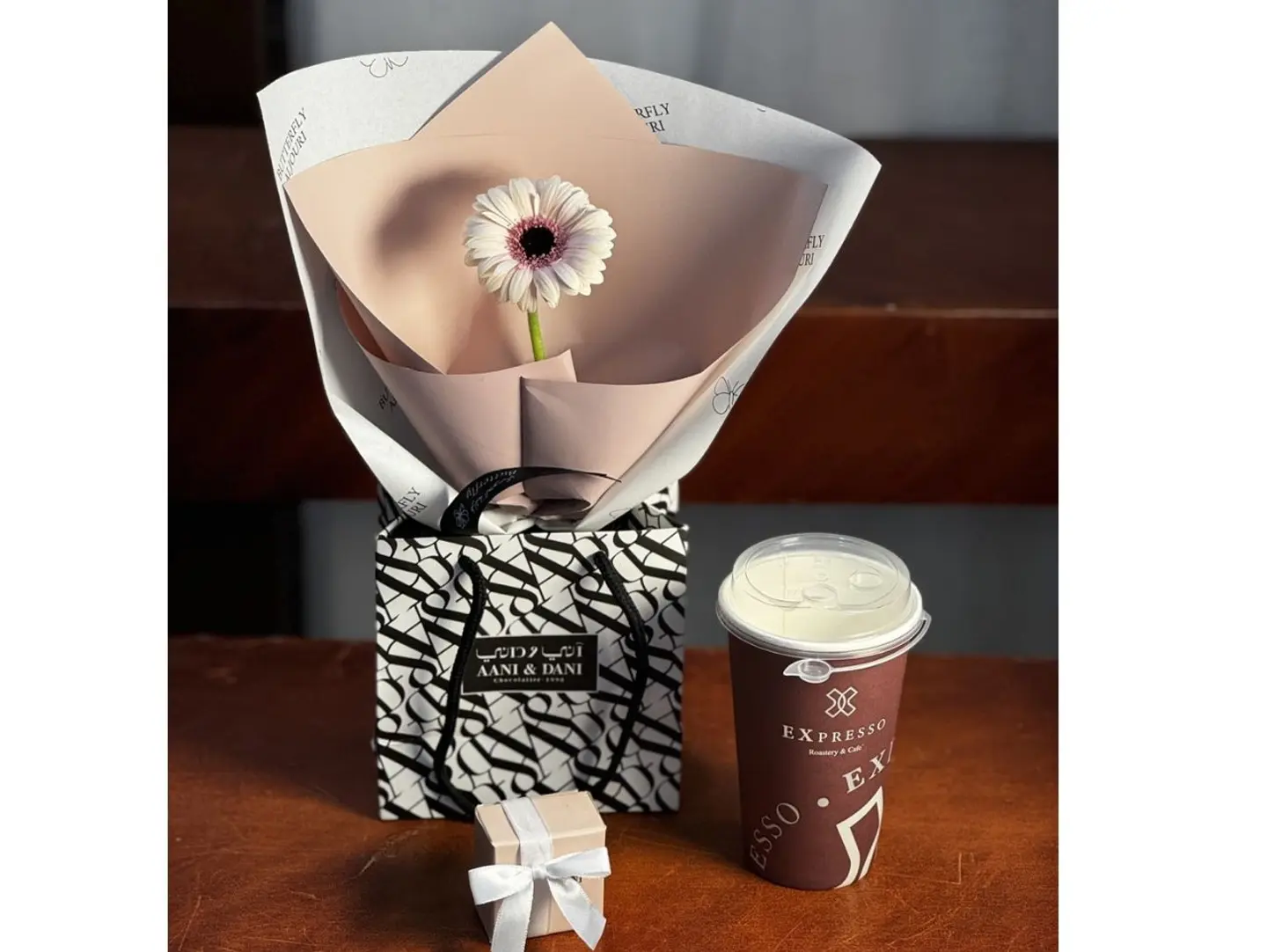 Iced Coffee With Mini Chocolates, Annie Dani