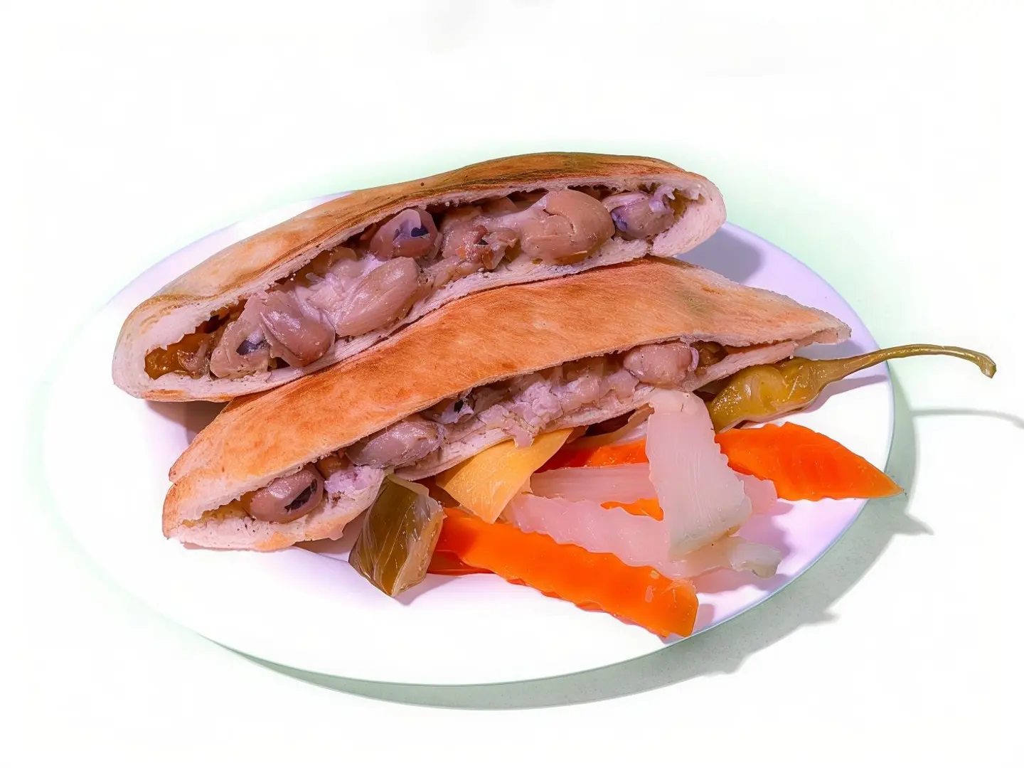 Egyptian Foul Sandwich