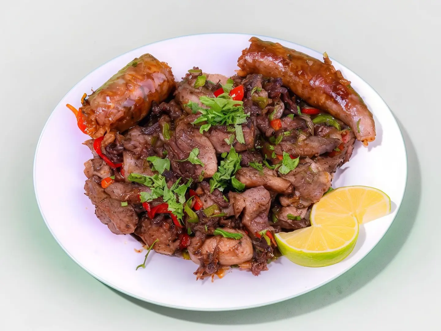 صحن لحم رأس