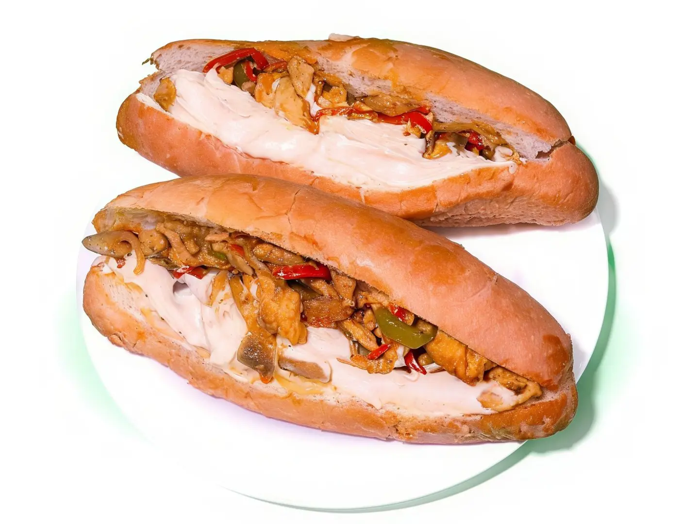 Chicken With Hummus Sandwich