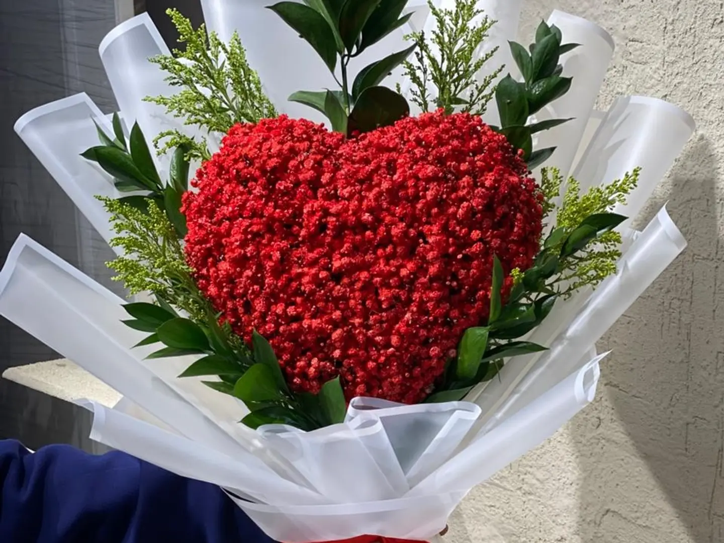 Red Heart Bouquet