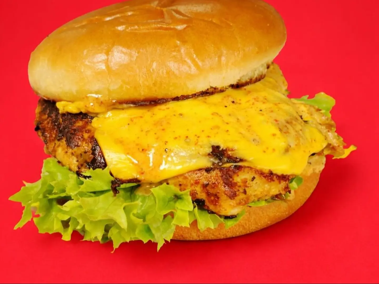 برجر دجاج مشوي