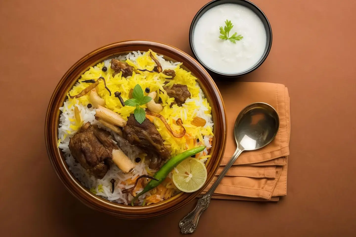 Meat Biryani