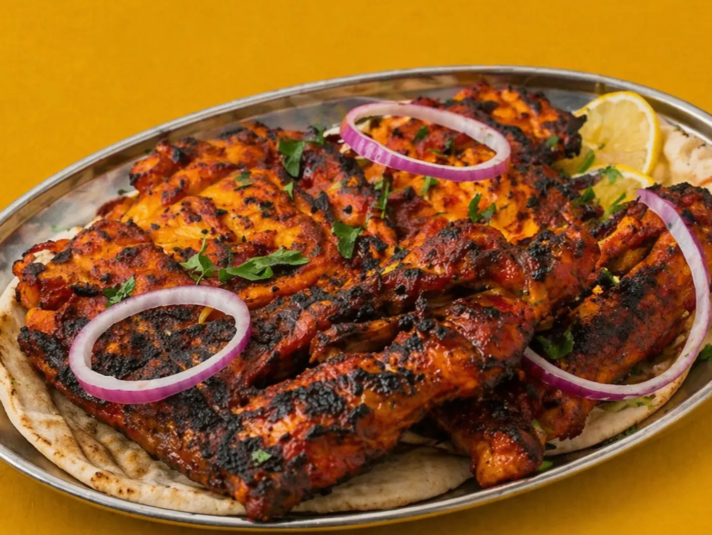 Charcoal Grilled Whole Chicken