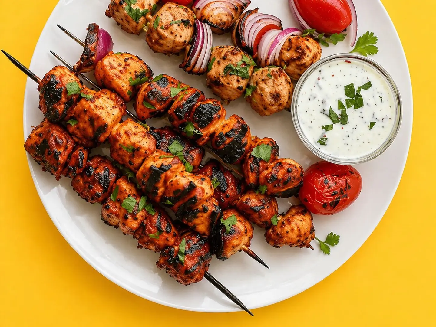 كباب دجاج -ساده