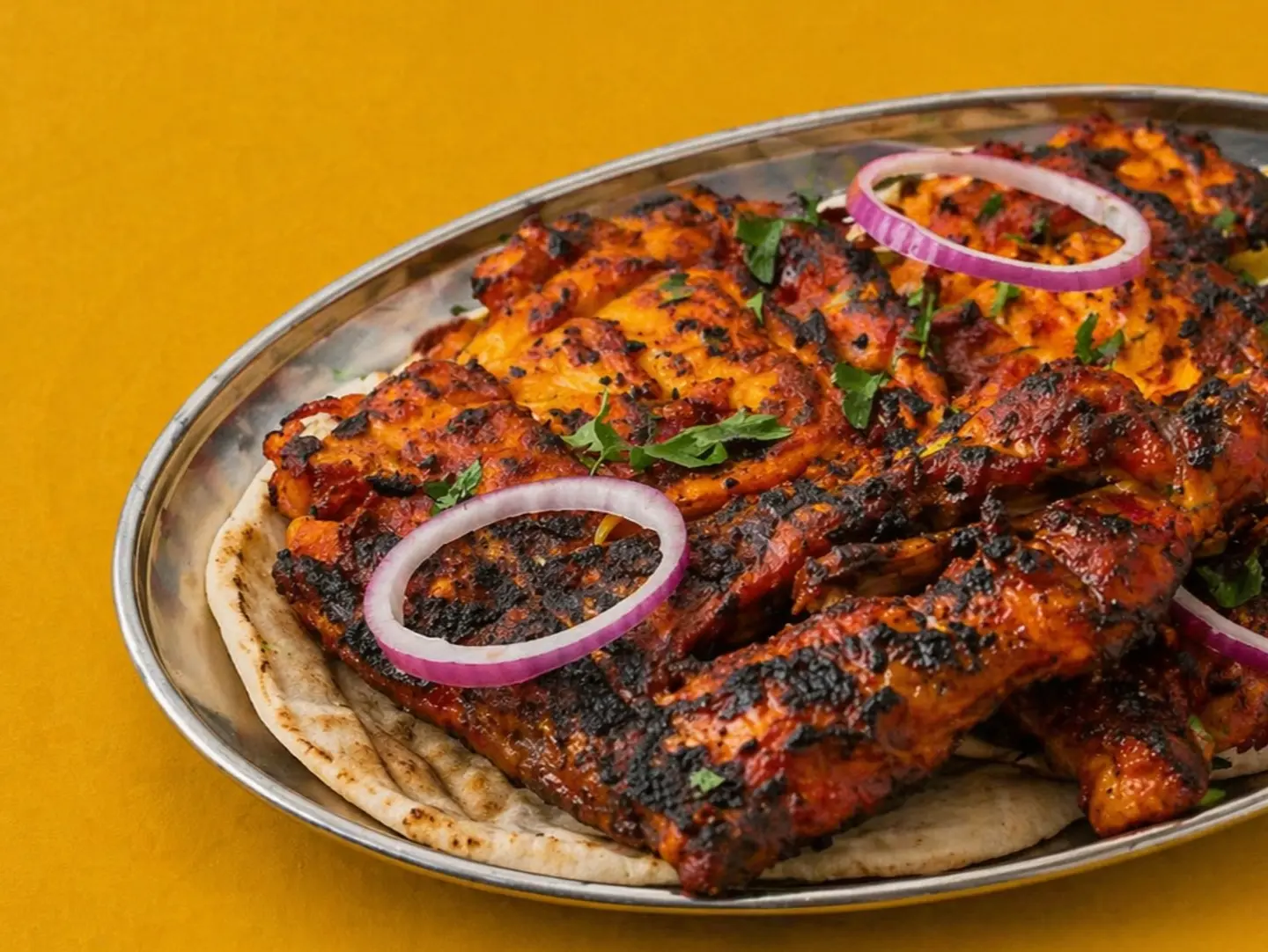 Grilled Chicken With Bukhari Rice