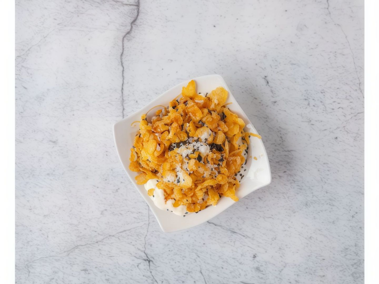Cream Honey Masoob Cornflakes Masoub