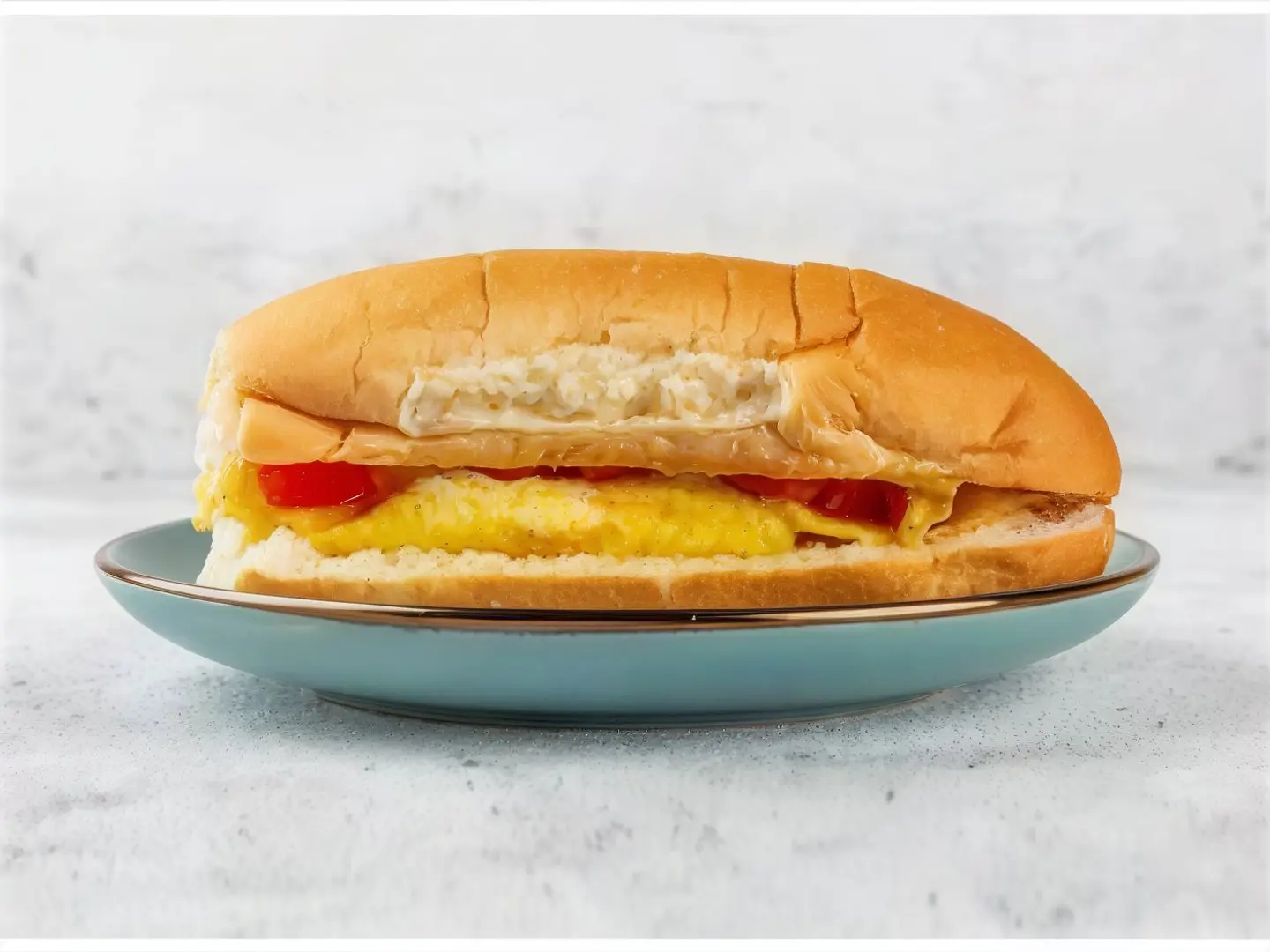 ساندوتش بيض مقلي