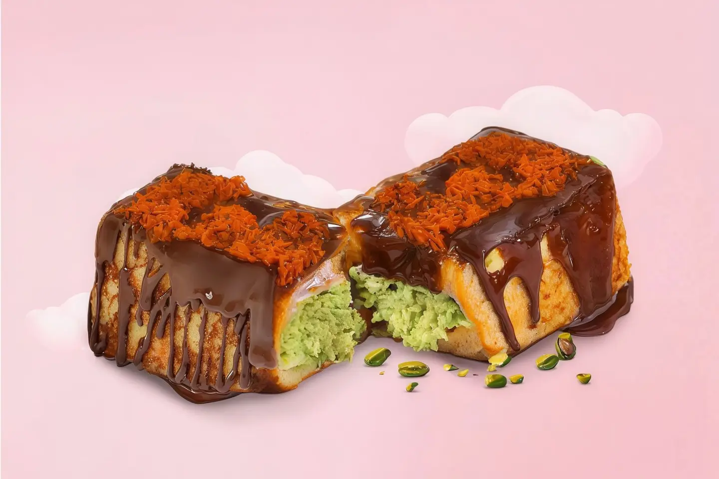 Dubai Chocolate French Toast