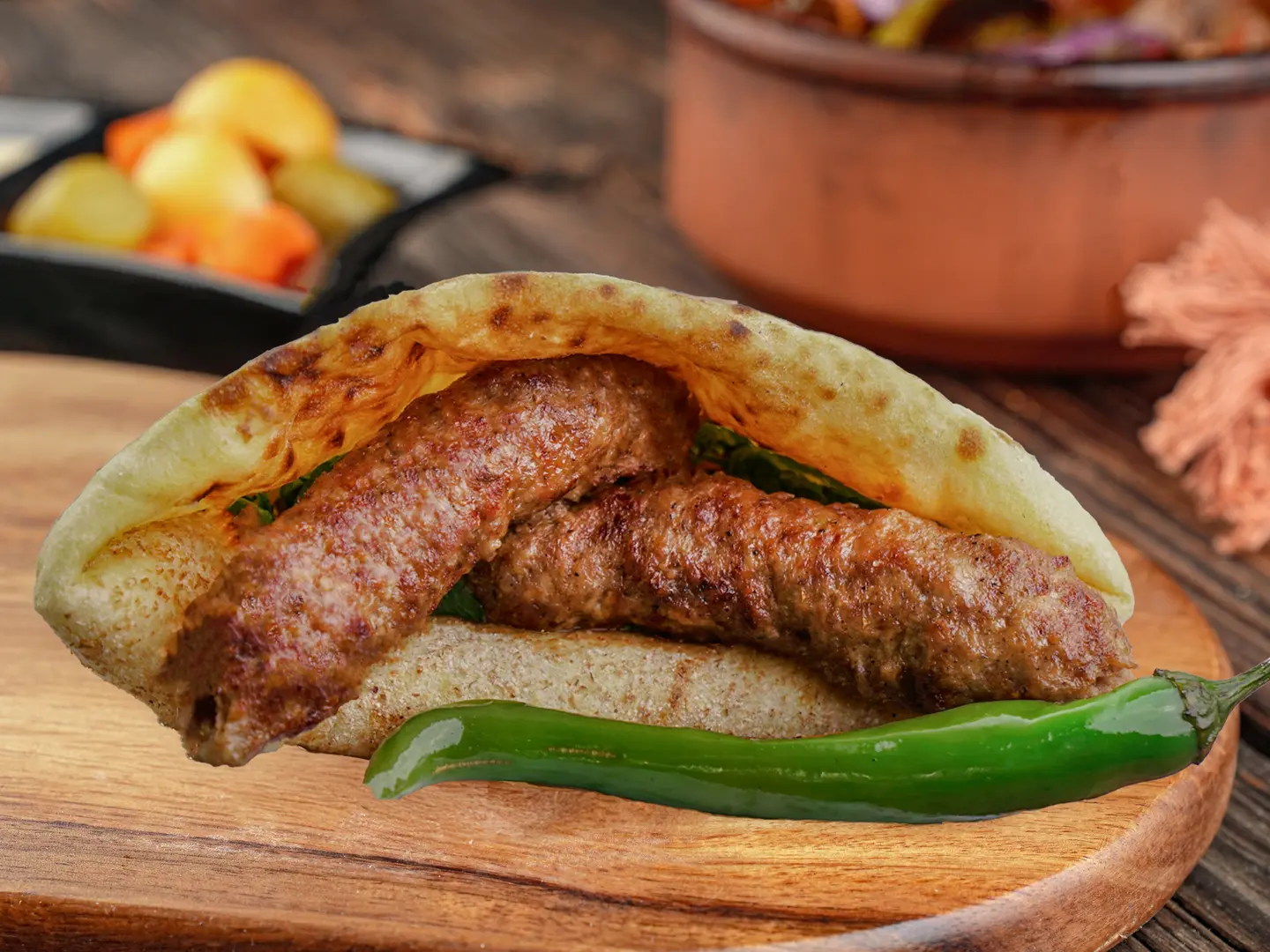 ساندوتش كفتة