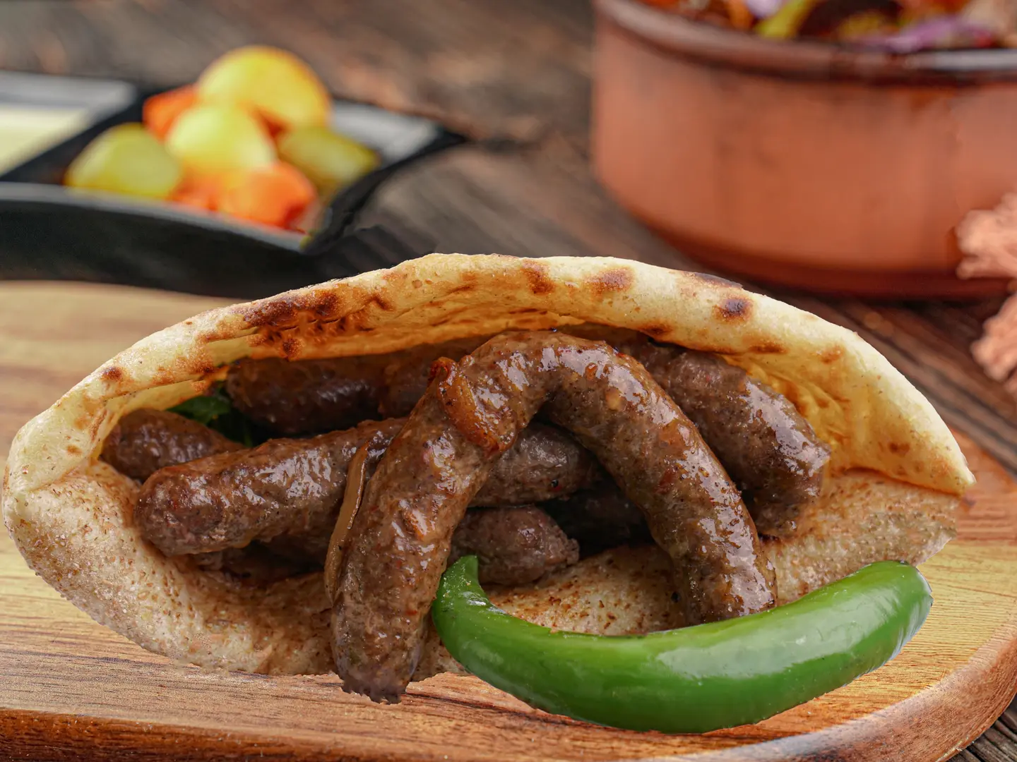 ساندوتش سجق