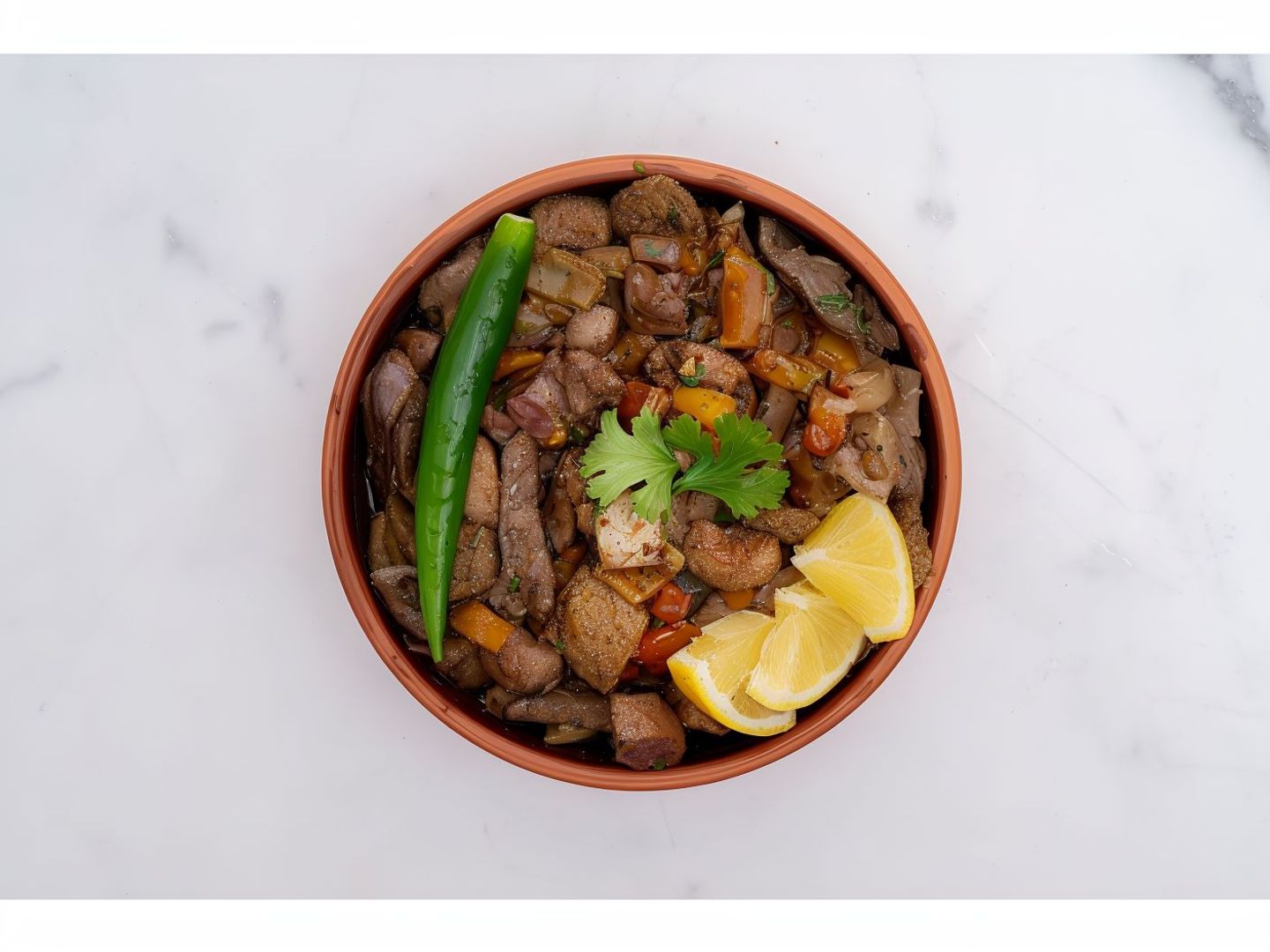 Mixed Meat And Liver, Tgateea And Kidneys