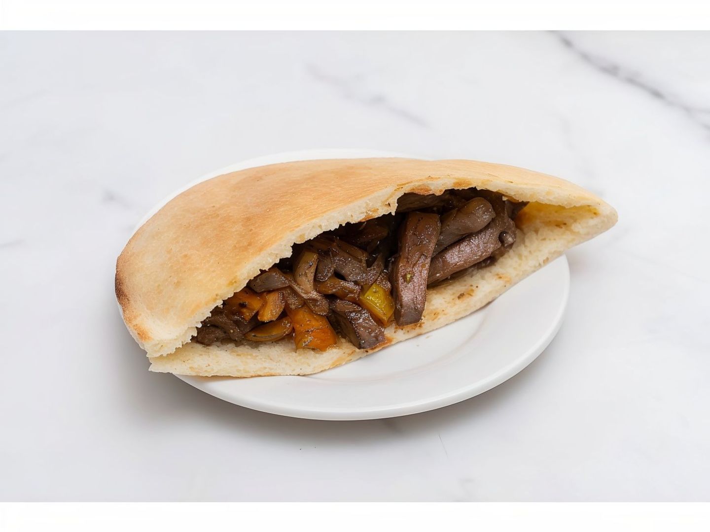 Liver Sandwich With Shami Bread