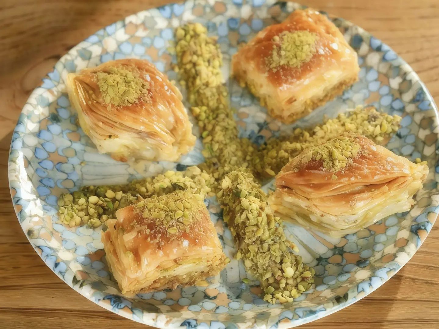 بقلاوة بالفستق