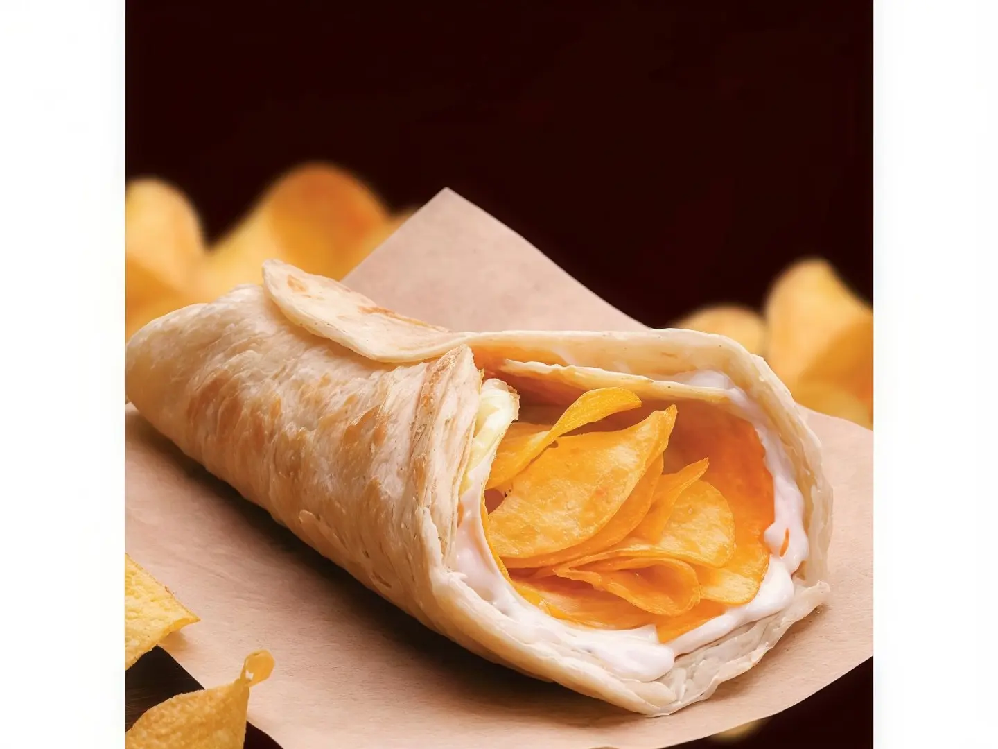 ساندوتش شبس و تشيز