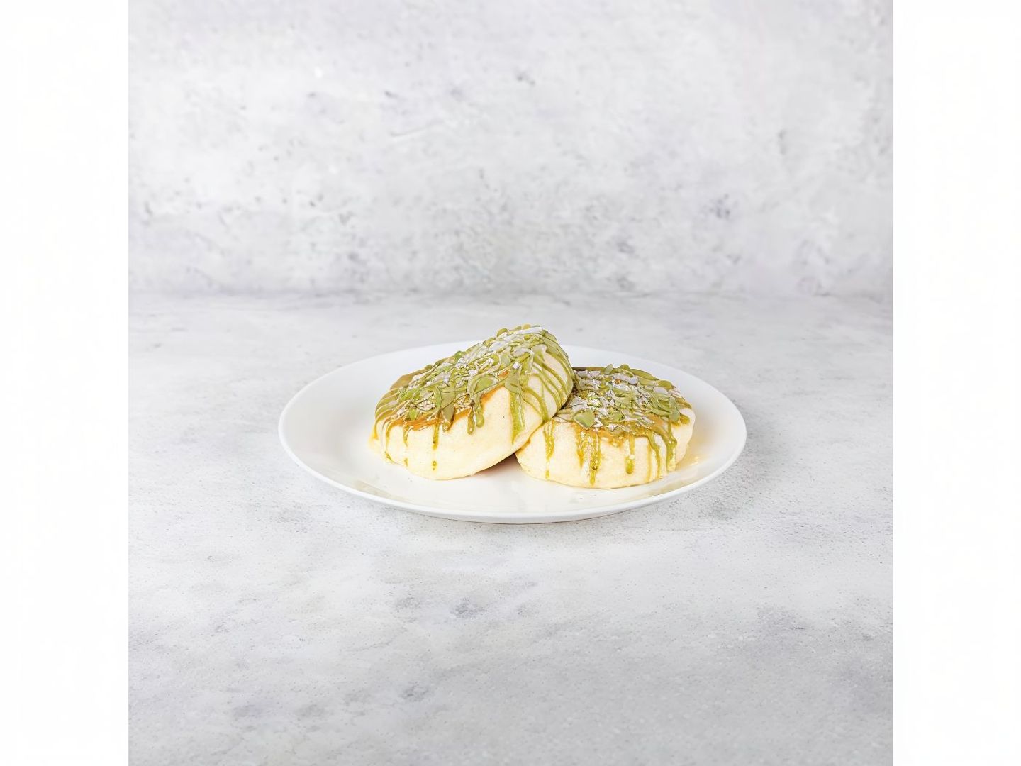 Japanese Pancakes With Pistachios