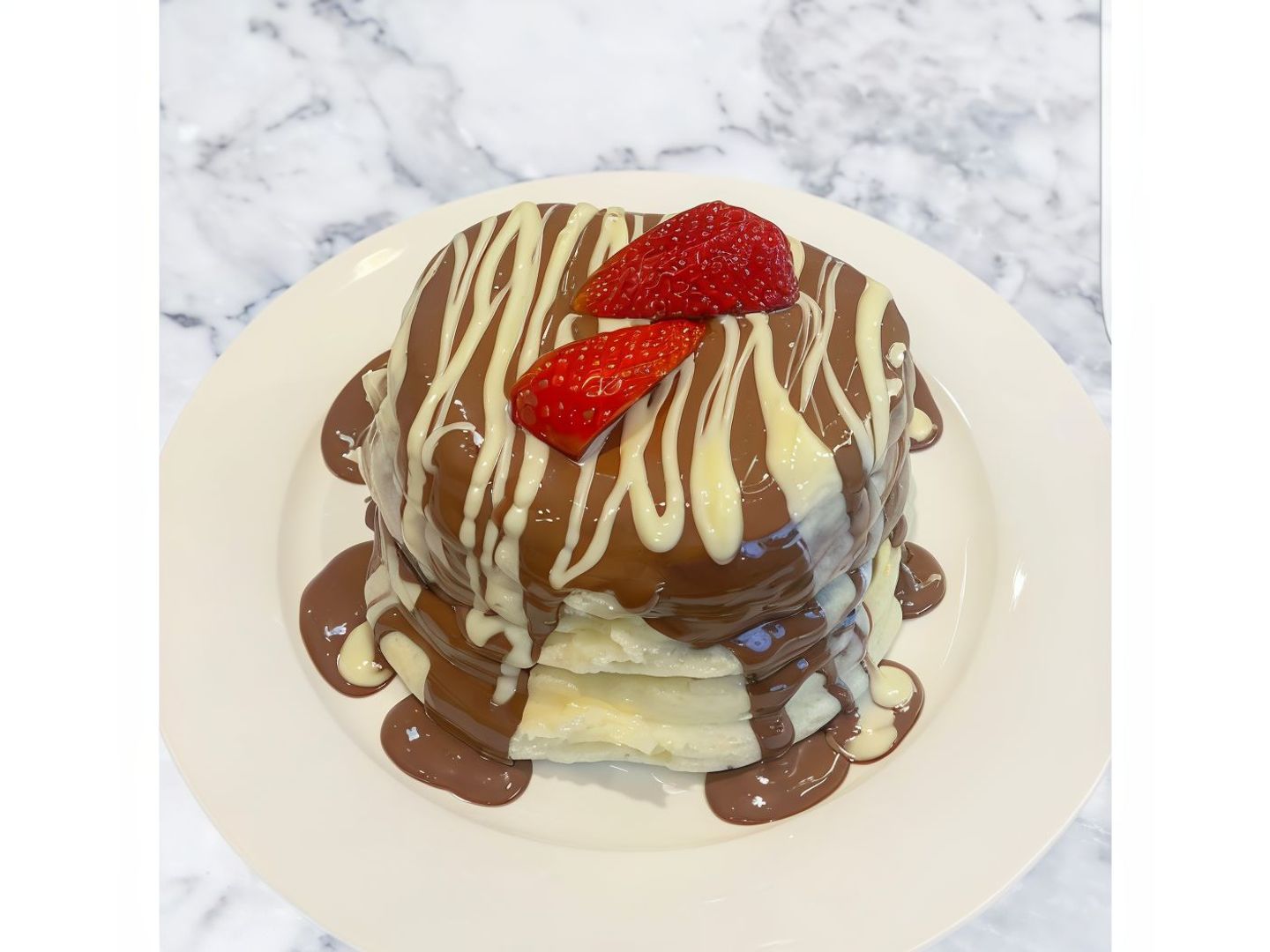 Japanese Pancakes With Belgian Chocolate Mix