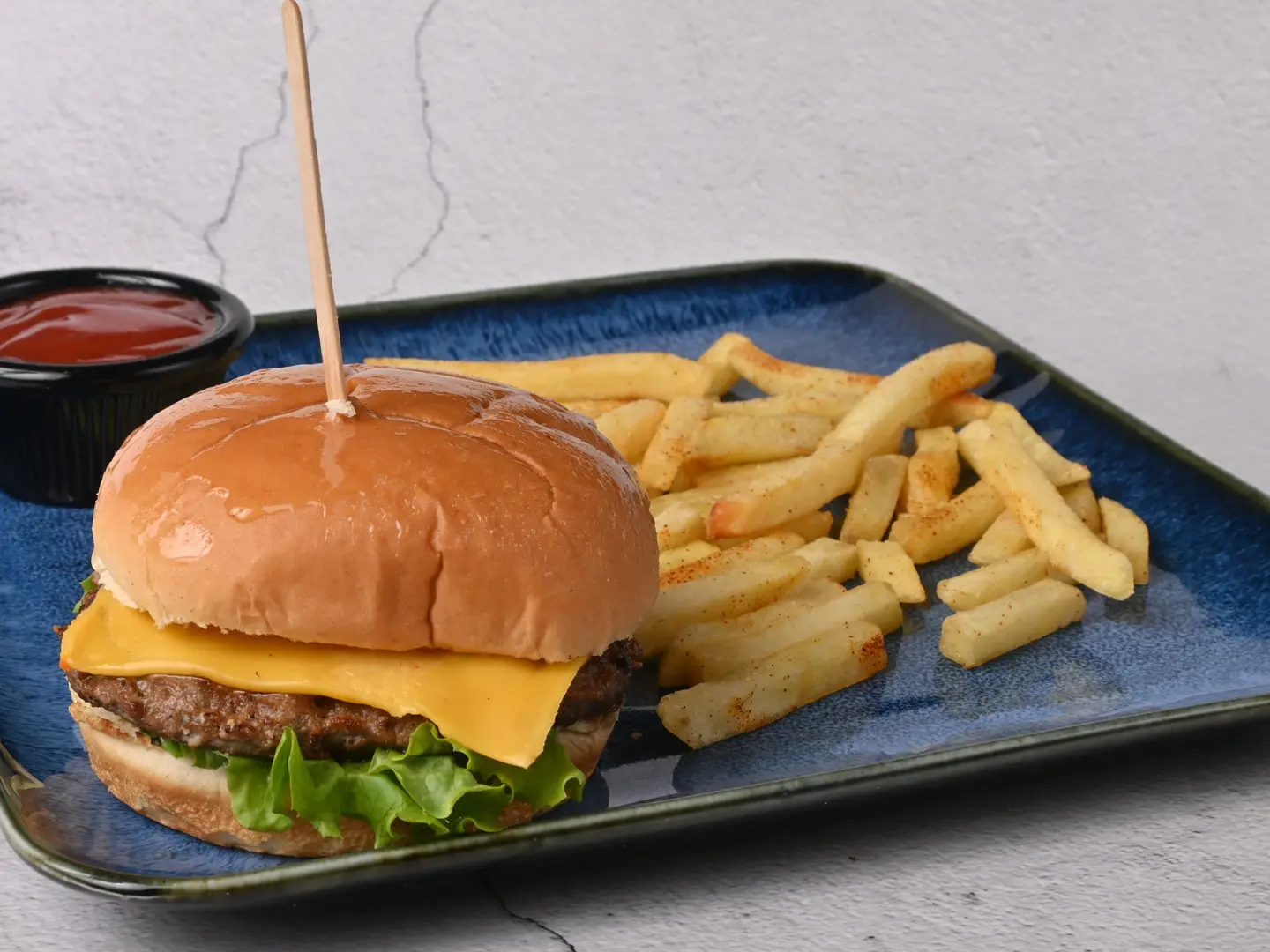 وجبه ساندوتش برجر لحم